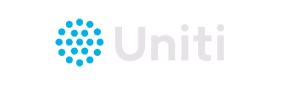 Uniti Fiber White Logo Uniti customer spotlight image Uniti case study graphic Connectbase customer spotlight Uniti customer success story Client spotlight graphic Customer testimonial Uniti
